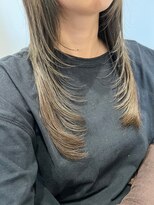 ルポン(Lepont)&nbsp;蒲郡ヘアカラー/透明感/顔周りレイヤー/ワンカール/髪質改善