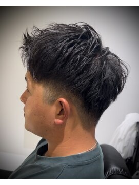 モッズヘアメン 札幌月寒店(mod's hair men) ツーブロックジェットアップバング