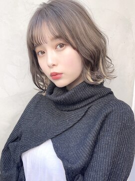 シルクレイ 新宿店(Silk-lei) ☆くびれボブインナーカラー 新宿