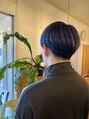 ヘアー カラーズ(HAIR COLORS)&nbsp;メンズWカラーマッシュ×ネイビーブルー