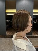 大人ショートボブ