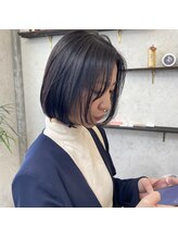 ≪カットスタイルNo.3≫＊自然にまとまる＊ストンとボブ！［和歌山/ボブ］