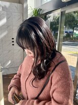 クリアーオブヘアー 一社店(clear OF HAIR) つやっとラベンダーブラウン◎