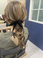 フレア志ミラーレ(flare)&nbsp;編みおろしヘア