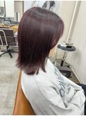 チェリーレッドボルドーカラーイルミナカラー北千住