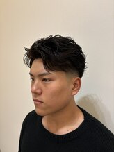 リチウム(Lithium)&nbsp;〈男の嗜み〉ローフェード*フェザーショート