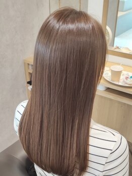 サロン アンレーヴ(salon un reve)の写真/【鳳/髪質改善】ショート・ロング問わずオススメ◎髪のダメージを内部からしっかり補修し、うる艶髪に♪