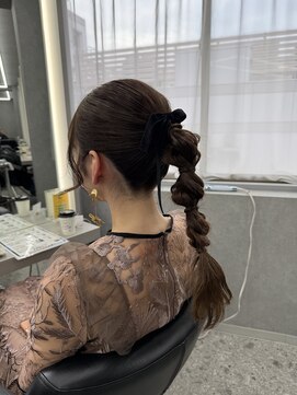 ボタン ハカタ(VOTAN hakata) 【福岡美容室/小山田】あみおろしヘアアレンジ