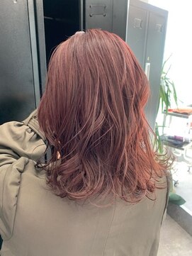 ヘアーテラスエム 奈良店(hair terrace M) 【ハイトーン】【ミルクティーベージュ】【ピンク】