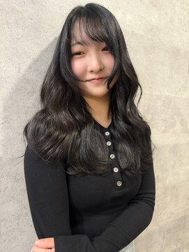 グロウバイニューヨークニューヨーク(Grow by NYNY) 【打越】セミロング×ディープグレー