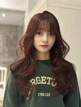 クム(kumu) 【kumu】ブリーチなし暖色系カラー/カシスワインレッド/ボルドー