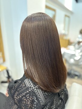 ゼン ネオ(Zen Neo) 【髪質改善】艶カラーピンクベージュ♪