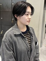 ヘアー アイス ルーチェ(HAIR ICI LUCE) ハンサムショート/前髪なし/上田