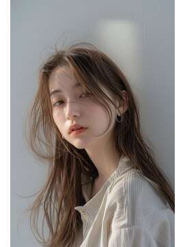 ラナ 新宿(lana) ロング/ブラウン/透明感カラー/似合わせ/【lana hair新宿】