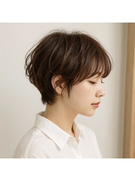 スープレックス ヘアーデザイン(SOUPREX HAIR DESIGN) ニュアンスパーマ　ショート　20代 30代 40代 50代 60代