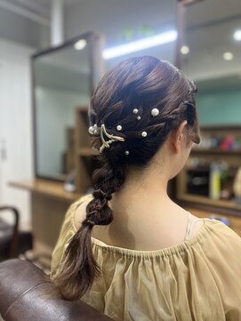 ヘアジーナ(Hair Jina) 編みおろしセット♪