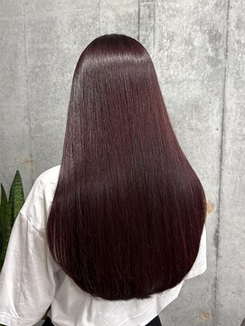 シタ 清澄白河(sita) 艶めくブラウンレッドで大人の秋カラー