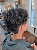 メンズショートパ－マ