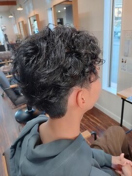 サク(SAKU) メンズショートパ－マ