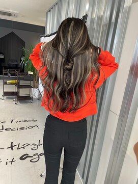 キング 心斎橋店(K!ng) 縮毛矯正髪質改善レイヤーカットトリートメント心斎橋美容室