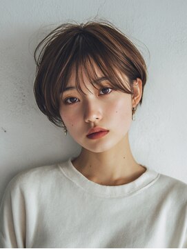 ロディーナ 大口 新子安(rodina) 着物ヘア/ダークアッシュ/ミディアムレイヤーカット/大口子安