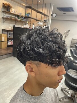 MEN’S HAIR/サーフカール/刈り上げセンター/千葉駅