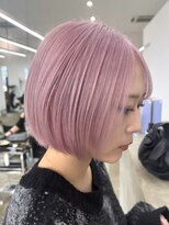 ノートエートル 西金沢(Nought etre) ピンクカラー10代20代30代ブリーチカラーハイトーンカラー