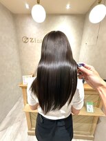 ジーナ 高槻(Zina) 髪質改善*艶髪ダークアッシュストレート*美髪【Zina高槻】