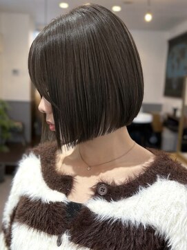 ブラウン(Brown) ボブ / アディクシーカラー