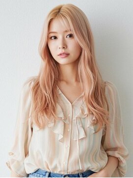 グランドール(Grandoll) 柔らかベージュピンク×レイヤー【小倉北区神岳】