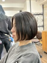 美容室ポール 西葛西店(PAUL)&nbsp;20代30代40代50代レイヤーボブ/ダークグレージュ