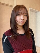 オン キャナルシティ博多前店(on)&nbsp;【晴音】ミディアムレイヤー/ブラウンベージュ/20代