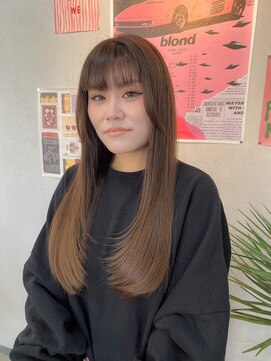 ナジック(749) ナチュラル可愛い♪レイヤーカット×アッシュブラウン透明感ヘア