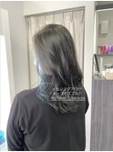 PLAISIR/佐々木　イヤリングカラー　ターコイズブルー　草加