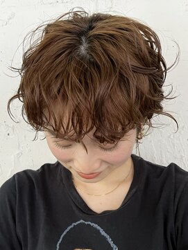 アビー(ABBEY) ウルフパーマウルフカットショートパーマボブパーマレイヤーボブ