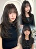 【AMIKA指名限定】垢抜け韓国式レイヤー+プレミアムケアカラー