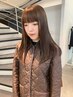 カット+酸性ストレートパーマ ￥25300～ 