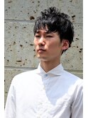 クセをいかしたショートスタイル