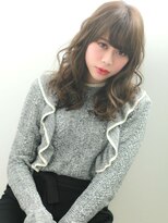 アンネル(An nelle)&nbsp;【An nelle】大人かわいいピュアアッシュグレーセミロング☆