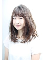 マーズ ナチュール(Mars natur) ≪前髪あり≫セミディエアリーカールアッシュグレージュ