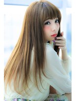 オンリエド ヘアデザイン(ONLIed Hair Design)&nbsp;【ONLIed】厚めバングのフェミニンストレート