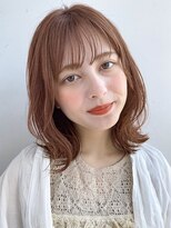 ゆるっと大人鎖骨ミディ/イメチェン/美髪/ワイドバング