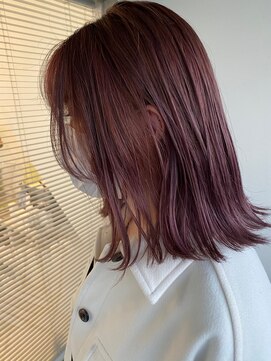 ナイーブヘアデザイン(NAiVE HAIR DESIGN) 【NAiVE hair】透け感★ラベンダーピンク
