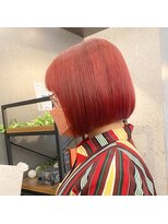 アースカラー　くびれヘア　似合わせカット