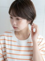 キャリコ(calico)&nbsp;《calico》丸みショート＊シースルーバング＊20代/30代