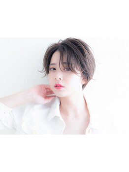 【美しいフォルムに】【カット+カラー\6500】絶妙なカットラインでつくるシルエット。似合わせ/再現性◎