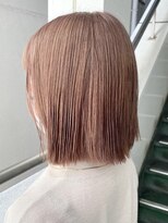 ソーコ 渋谷(SOCO) ショコラアッシュヘルシースタイル外ハネボブベージュボブ透明感