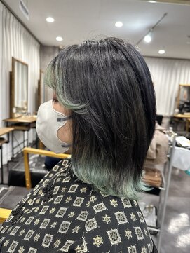 トゥーミー(to mee) 【裾カラー】コントラスト抜群の裾カラー♪【小松】