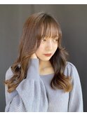 透明感のある上品な大人スタイル★顔周りレイヤーカット