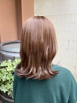 ココカラヘアー ニコ(cococara hair nico)&nbsp;ダブルカラー/ブリーチなし/オレンジブラウンカラー